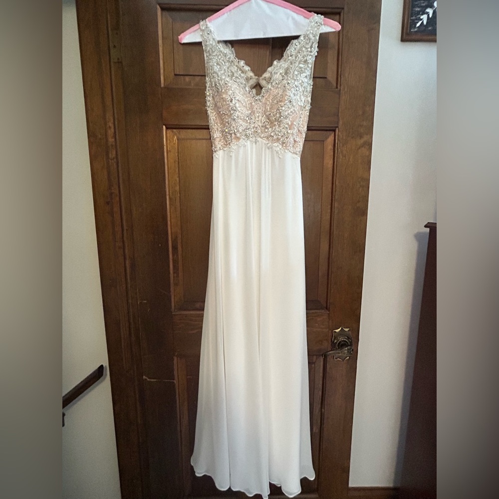 Faviana White Dress